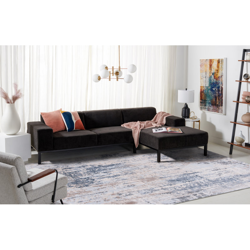 Rftc600 Performance Abstract Rug, Rectangle 7'1" x 10'