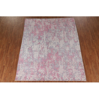 All-Over Abstract Modern Area Rug 8x10