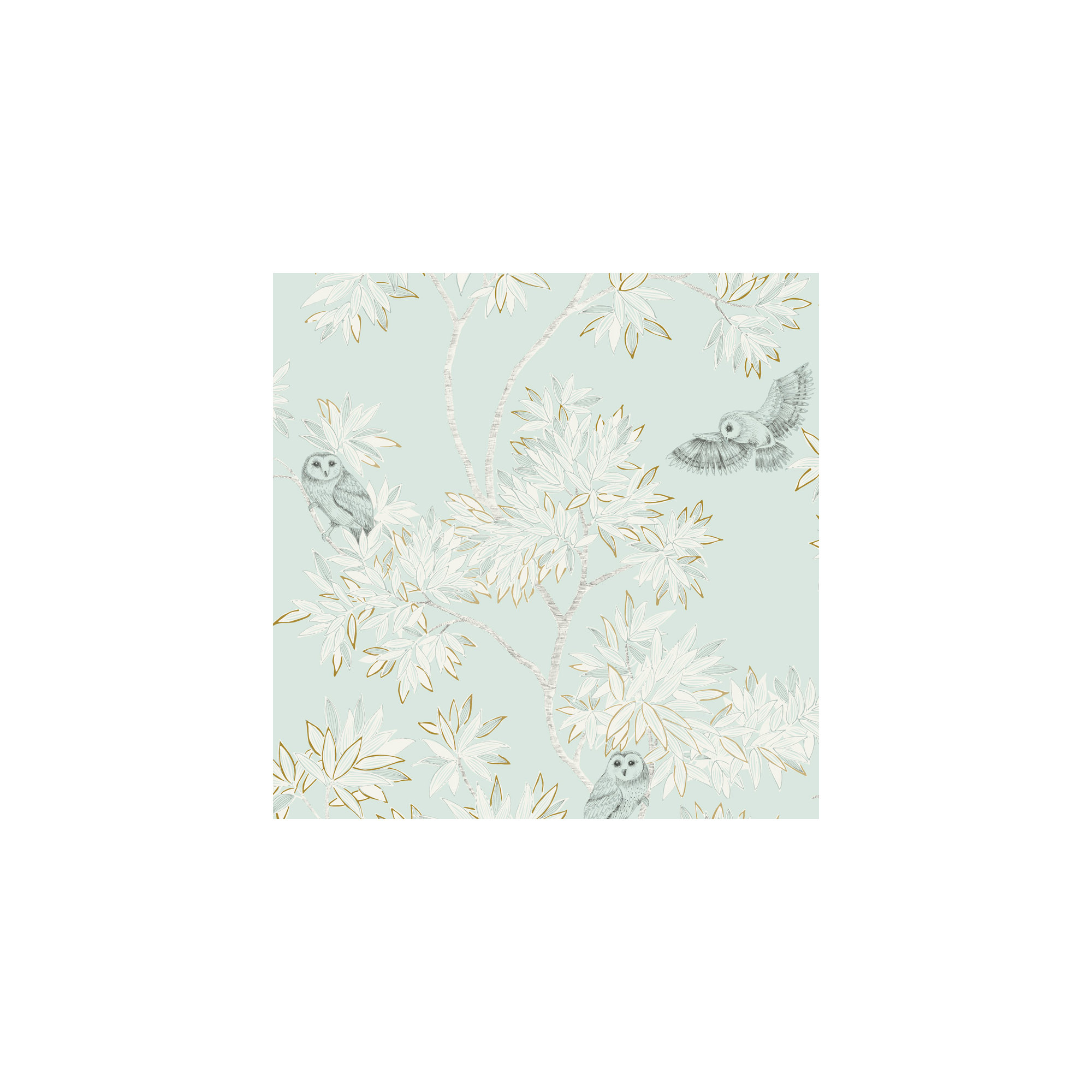 Shanieka Floral Wallpaper, Celeste