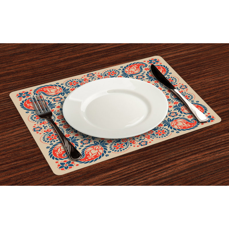 Récapitulatif 18,5" motif cachemire