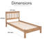 Beryl Bed Frame, Antique Wax Finish-16506631