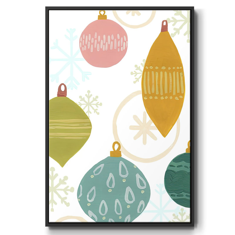 Collection Modern Holiday B, H 25 po x l 17 po x P 1,5 po, Noir