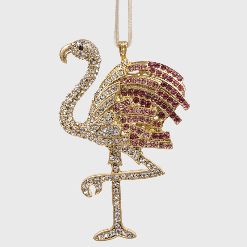 4 in. Glass Hanging Figurine Ornament