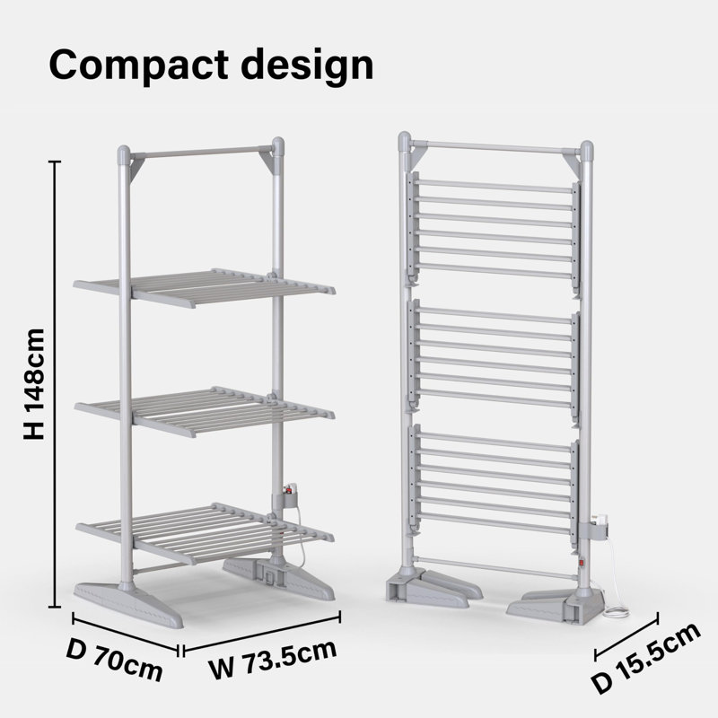 Aluminum Freestanding Drying Rack