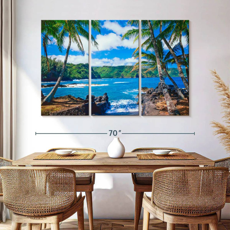 Gillard Maui Coastal Palms, H 42 po x l 65 po