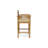 Durable Acacia Patio Bar Stools, Rustic Modern Design For Entertaining