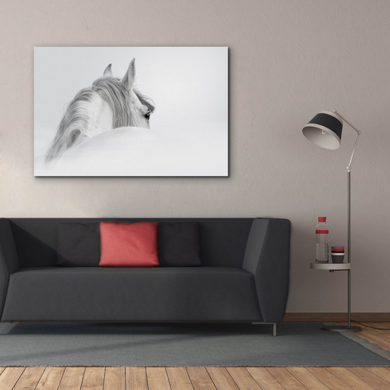 «White Horse» par PhotoINC Studio, H 40 po x l 60 po x P 1,5 po