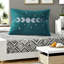 Ensembles de literie en velours luxueux, style glam bleu sarcelle en polyester pour la maison