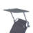 Outdoor Lounge Chair, Adjustable Folding Chaise Lounge, Tanning Chair With Sun Shade For Beach, Camping, Hiking, Backyard-778771363