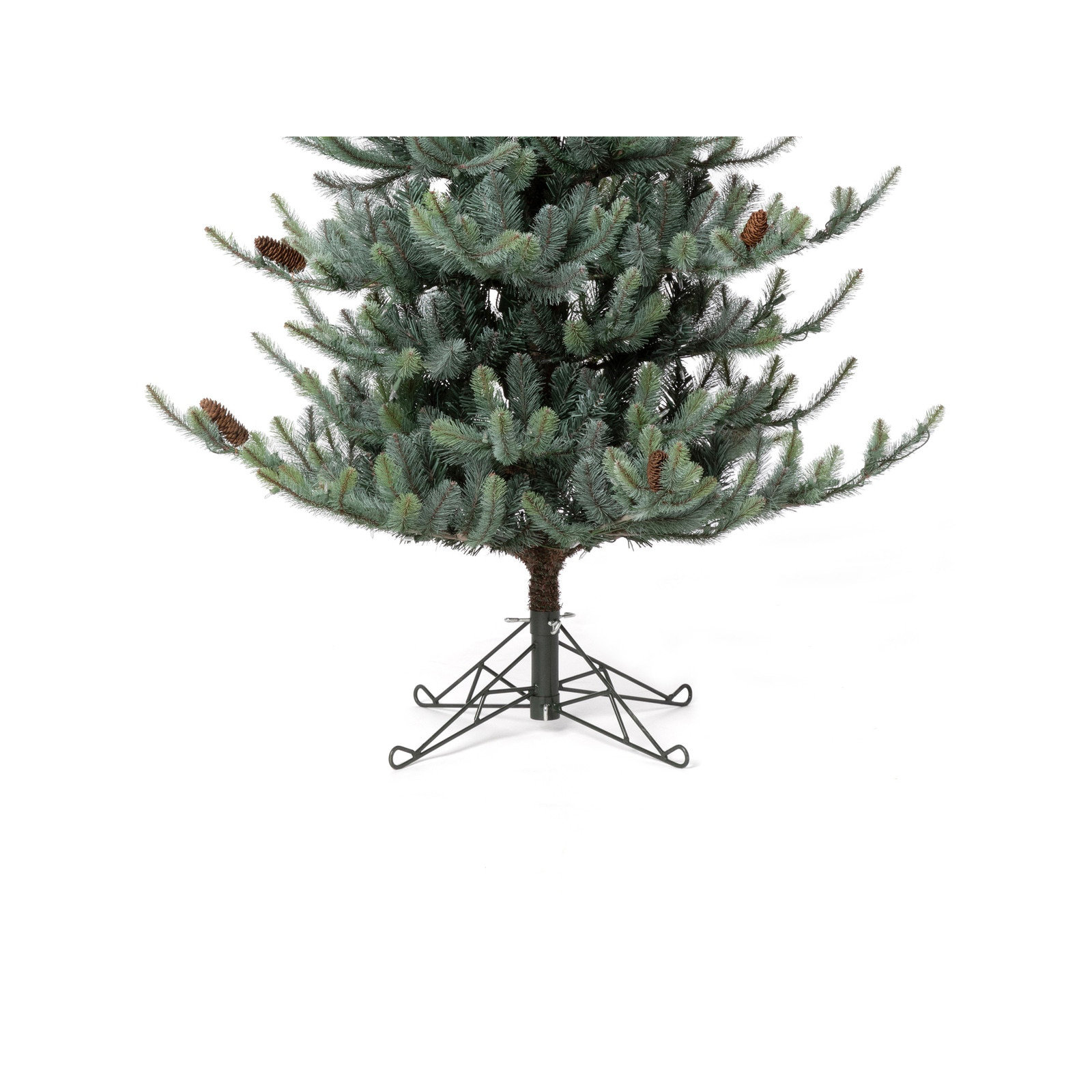 Lighted Artificial Spruce Christmas Tree, 7.5' H