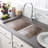Cocina 33" L x 21" W Double Basin Undermount Kitchen Sink-17150773