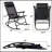 Patio Set of 2 Folding Leisure Rocking Chairs with Ergonomic Comfort and Durable Weather-Resistant Design for Outdoor Relaxation-1185345048