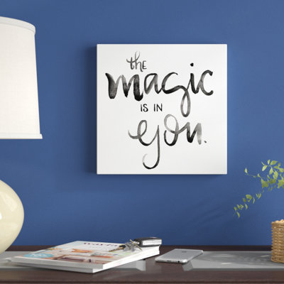 Posi-vibe I by Jennifer Paxton Parker - Wrapped Canvas Print