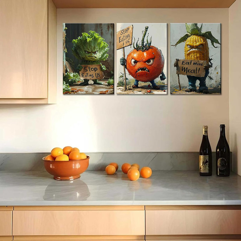 3 Piece Wrapped Canvas Print