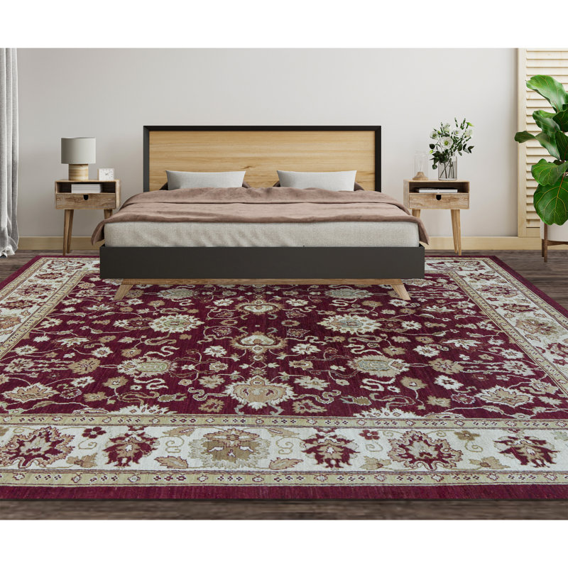Sultanabad Wool Oriental Area Rug