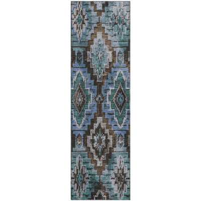 Premium Machine Washable Jakiyra AMF1891 Aztec Rug