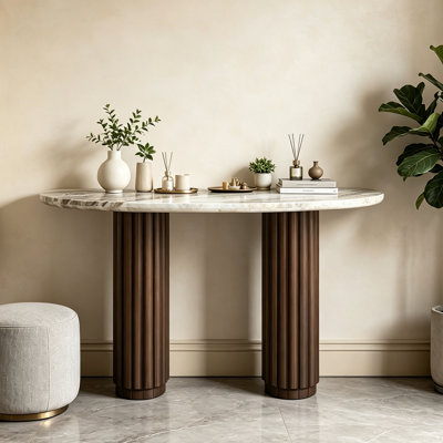 Console d'entrée Mid-Century
