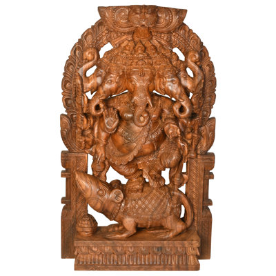 Panchamukha dansant Ganesha (grande taille)