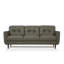 Canapé en cuir vert pesto Radwan (assemblé)-1890166778