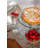 Pewter Vine Glass Cake Stand