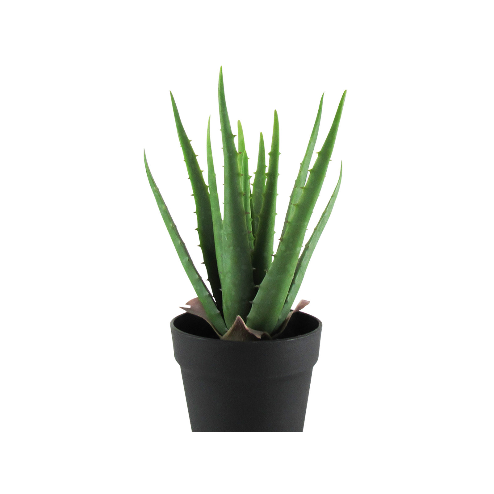 Faux Succulent Plant in Pot,  13.5"H x 9" W x 9" D