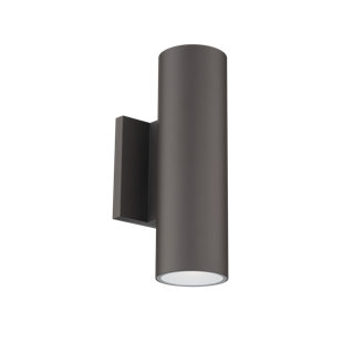 Cylinder Dimmable LED Single Up or Down Indoor / Outdoor Wall Light With Color Temperature Switch (2700K/3000K/3500K/4000K/5000K)