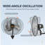Vevor 27.2" Oscillating Wall Mounted Fan