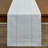 Satoru Rectangular Striped Table Runner