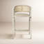 Solid Wood Arm Chair in Blonde-2107862480