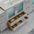 Brescia 36" Single Sink Freestanding Bathroom Vanity with Ceramic Top and Matching Mirror-33559820