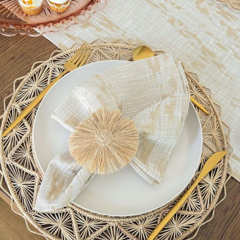Mimi Polyester Blend Square Napkins