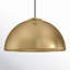 Luminaire suspendu 1 lumière Darrah en laiton naturel-274952324