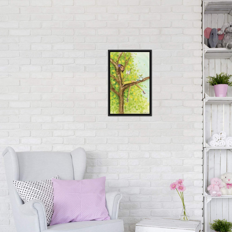 Printemps à Summerside # 3, art, Toile avec cadre noir, H 48 po x l 32 po x P 1,5 po
