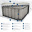 Pocket Sprung Mattress-101085090