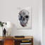 Floral Skull #2 - Print on Canvas-29383522-56729748
