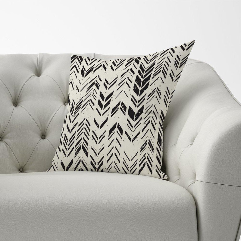 Montecito Chevron Square Cushion