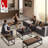Square Coffee Table, Footstool-1186056107