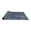 Tapis abstrait bleu / gris Retrospec-452331123
