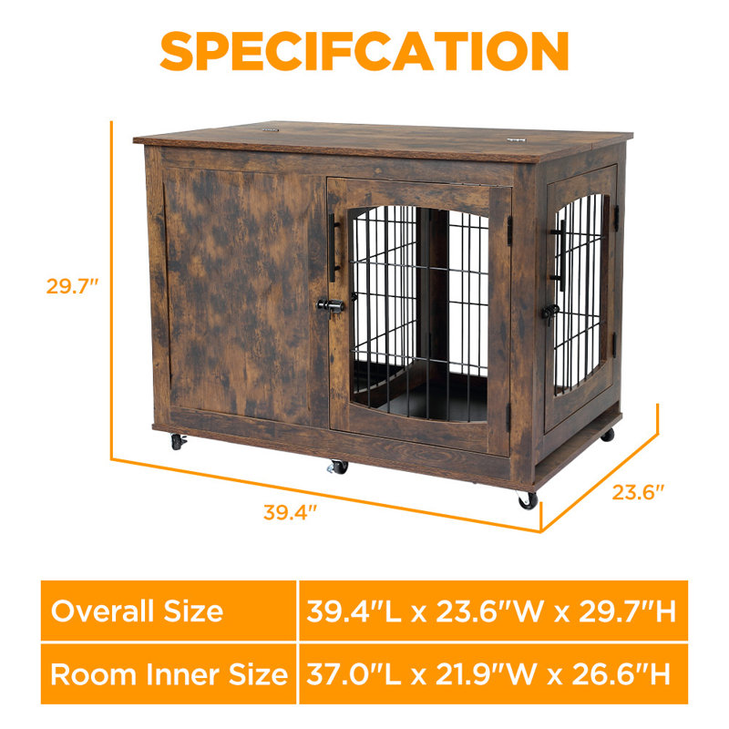 Chenils en bois pour chien Donaldine