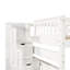 Lit superposé double 6 tiroirs avec tablettes Baiss par Harriet Bee-1228094649