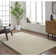 Wool Abstract Indoor Rug