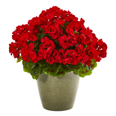 17in. Geranium Artificial Plant UV Resistant (Indoor/Outdoor)