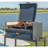 NukeBBQ 51'' W Portable Charcoal Grill