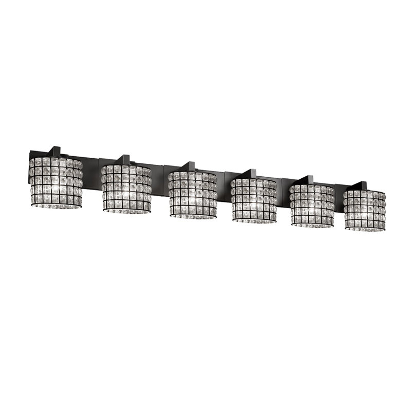 6 - Light Dimmable Vanity Light, Incandescent