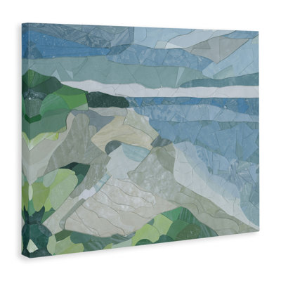 Art mural sur toile Ocean Overpoint Abstraction par Coco Good