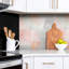 Self Adhesive Vinyl Splashback Wall Panel Sticker Tile Peel Stick 100x50 cm Stone composition
