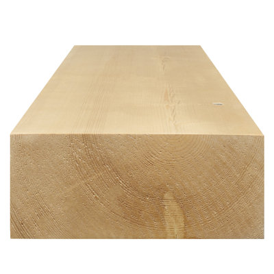 Tablette flottante Natural Smooth Timber