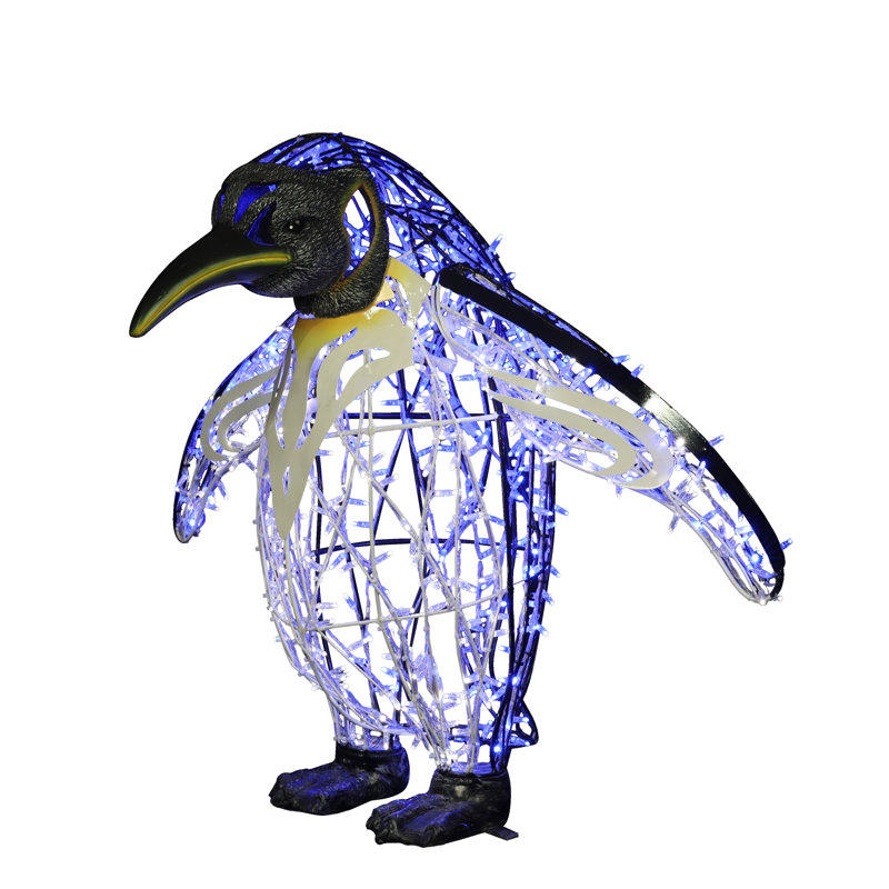 Mumblement - blanc froid / bleu - sur pied