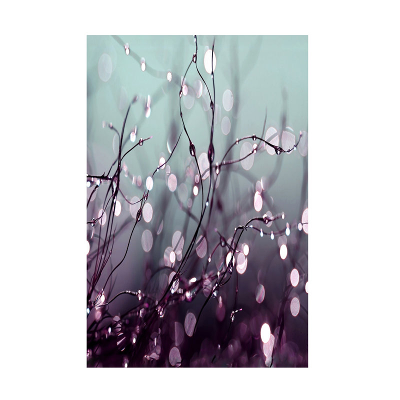 Wrapped Canvas Wall Art - Beata Czyzowska Young 'Over The Rainbow' Wall Art for Living Room, Bedroom, or Office Décor - 16x24
