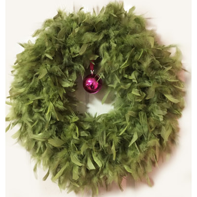 Couronne de plumes 23 po